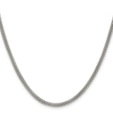 Stainless Steel 3.2 mm Polished Chain Necklace