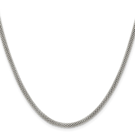 Stainless Steel 3.2 mm Polished Chain Necklace