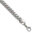 Stainless Steel 5.5 mm Franco Chain Bracelet, Polished