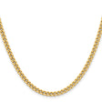 Stainless Steel 4 mm Curb Chain Necklace, Polished