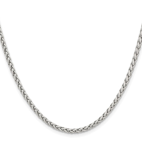 Stainless Steel 3 mm Polished Chain Necklace