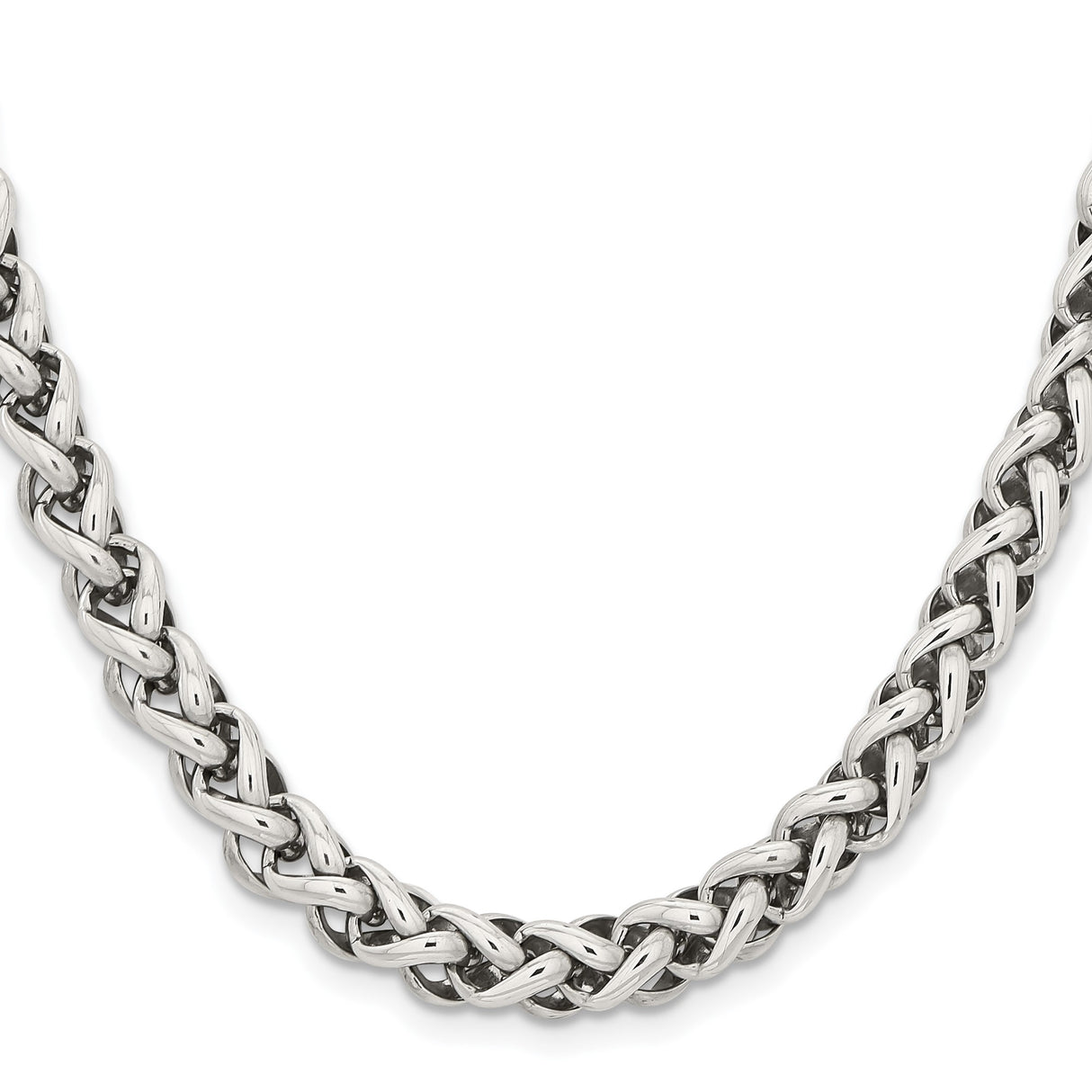 Stainless Steel 6 mm Polished Chain Necklace