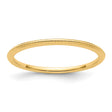 14k Yellow Gold wedding band ring