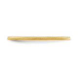 14k Yellow Gold Milgrain wedding band ring detail view