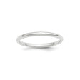 14k White Gold Comfort Fit wedding band ring