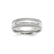 10k White Gold Milgrain, Comfort Fit wedding band ring