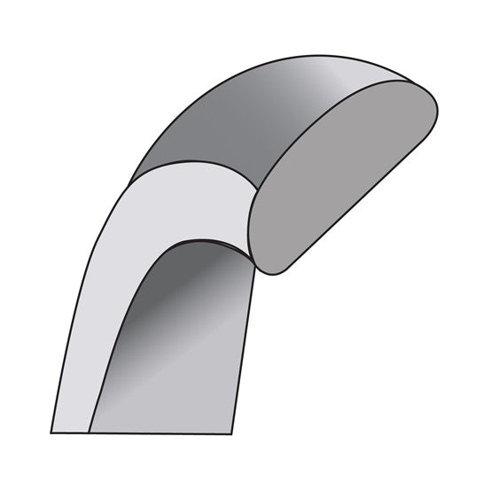 14K White Gold European-Style Comfort-Fit Wedding Band, 7mm, No Stone Included