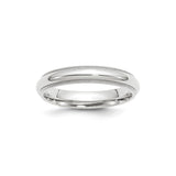 10k White Gold Milgrain, Comfort Fit wedding band ring