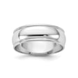 10k White Gold Milgrain, Lightweight wedding band ring