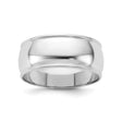 14k White Gold Milgrain, Lightweight wedding band ring