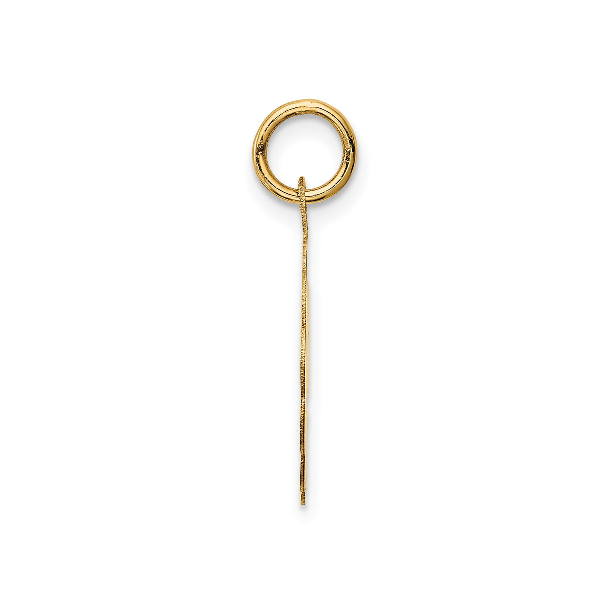 14k Yellow Gold Graduation Day Pendant with Cap and Diploma Design