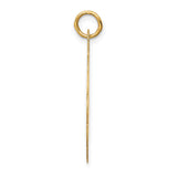 14k Yellow Gold Graduation Pendant with Cap and Diploma Design, Unisex Academic Charm