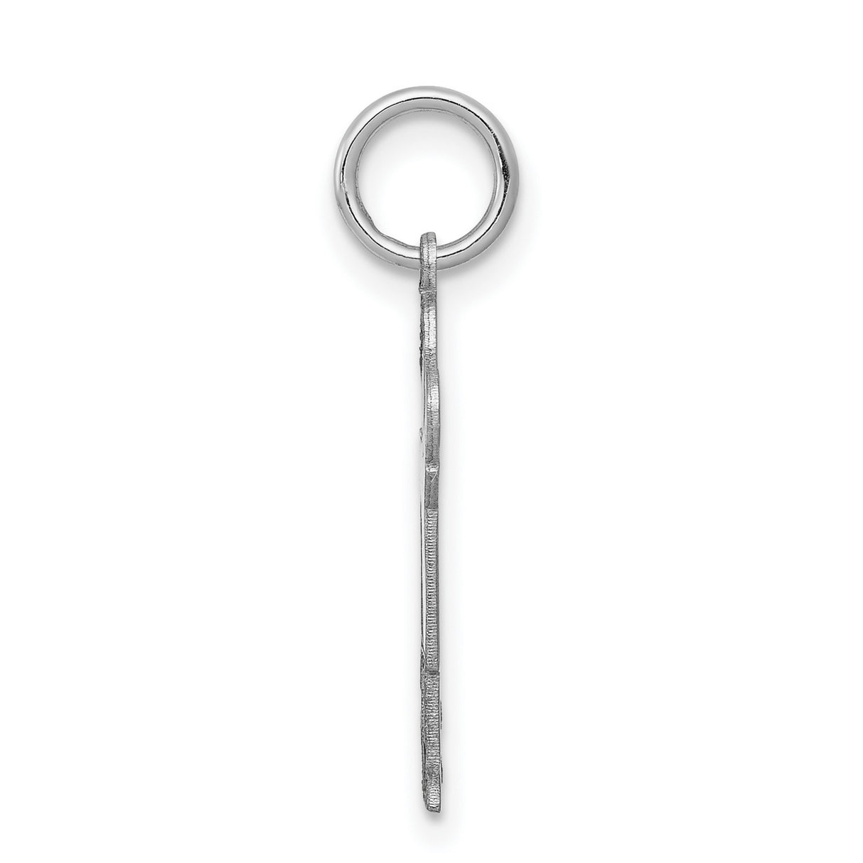 Kid Charm Pendant in Real 14k White Gold