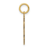 Kid Charm Pendant in Real 14k Yellow Gold