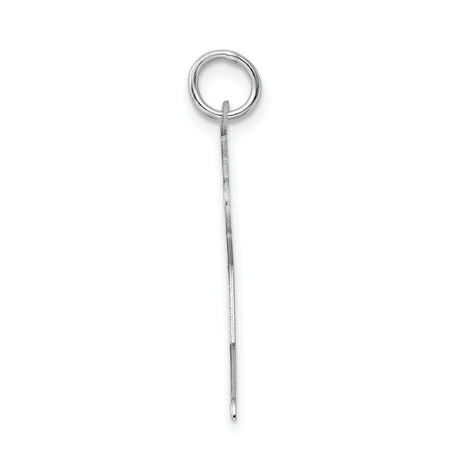 Sterling Silver Girl Pendant with Bow, Lady Silhouette Charm, Minimalist Family Jewelry Keepsake