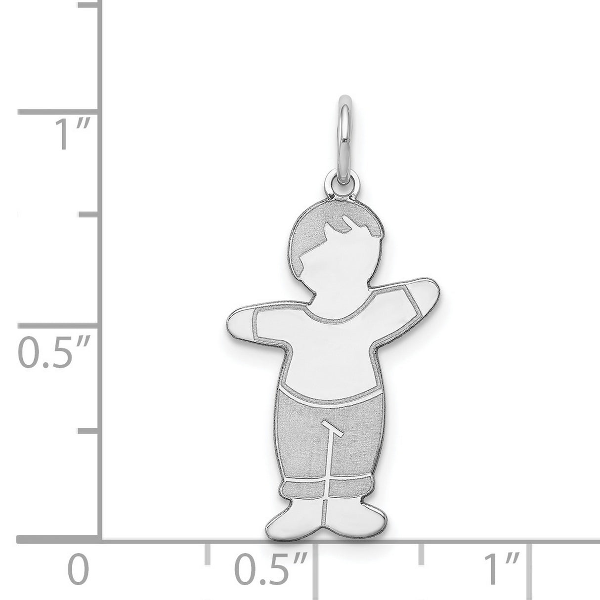 Mommas Boy Cuddle Charm Pendant in Real 925 Sterling Silver