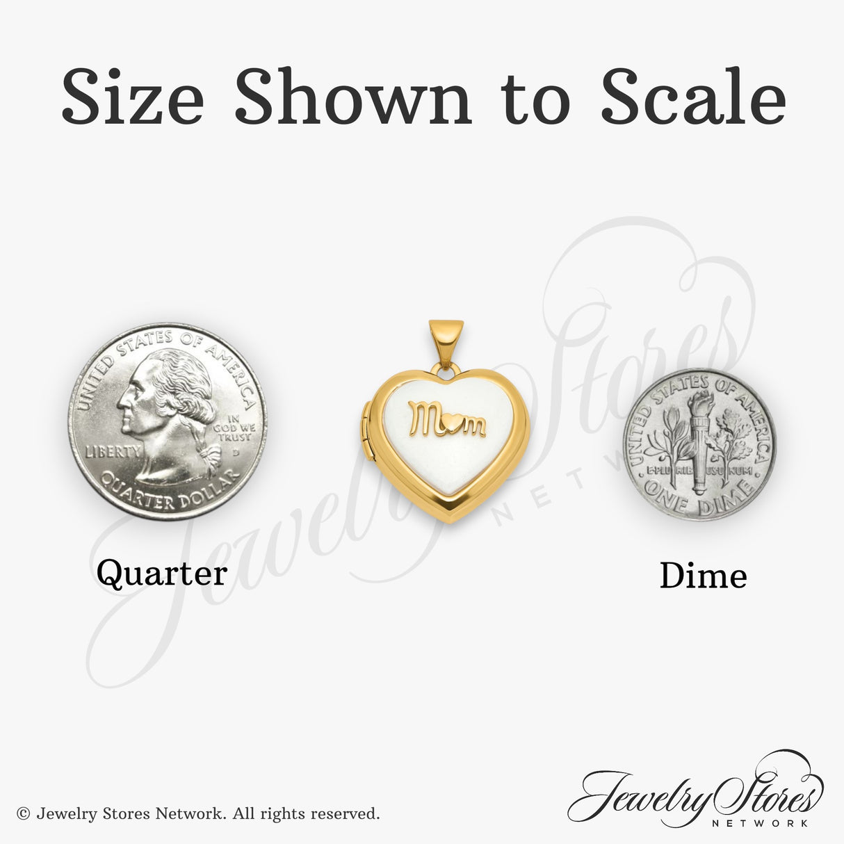14k Yellow Gold Heart Shaped Mom Locket Pendant with Agate, Polished Finish, Sentimental Jewelry