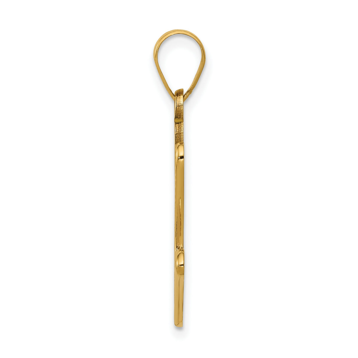 14k Yellow Gold Hand Pendant with Colorful Enamel Fingers and Smiley Face