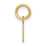 14k Yellow Gold Leo Zodiac Pendant Charm, Astrology Sign Jewelry for Women