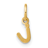 14k Yellow Gold Fish Hook Pendant, Polished Nautical Charm, Hawaiian Symbol for Men or Unisex