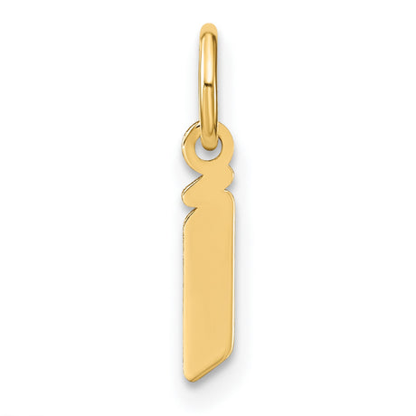 14k Yellow Gold Mezuzah Pendant, Minimalist Hebrew Jewelry Symbolizing Faith and Protection