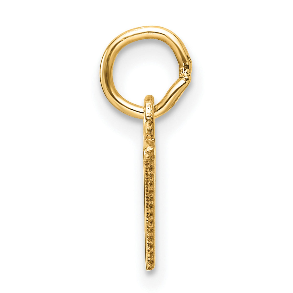 14k Yellow Gold Chi Rho Pendant, Christian Symbol with Greek XP Letters