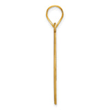 Gold Plated I Love You To The Moon And Back Charm Pendant in Real 925 Sterling SIlver