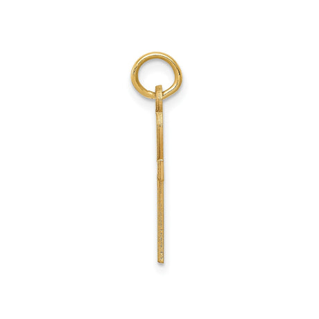 14k Yellow Gold Ankh Cross Pendant, Egyptian Symbol of Life and Immortality, Unisex Spiritual Jewelry