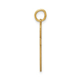 14k Yellow Gold Ankh Cross Pendant, Egyptian Symbol of Life and Eternity, Unisex Spiritual Jewelry