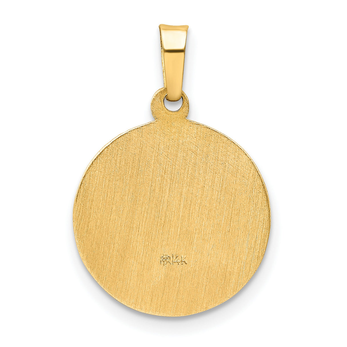 14k Yellow Gold Confirmation Chalice Pendant with IHS Symbol, Catholic Religious Charm