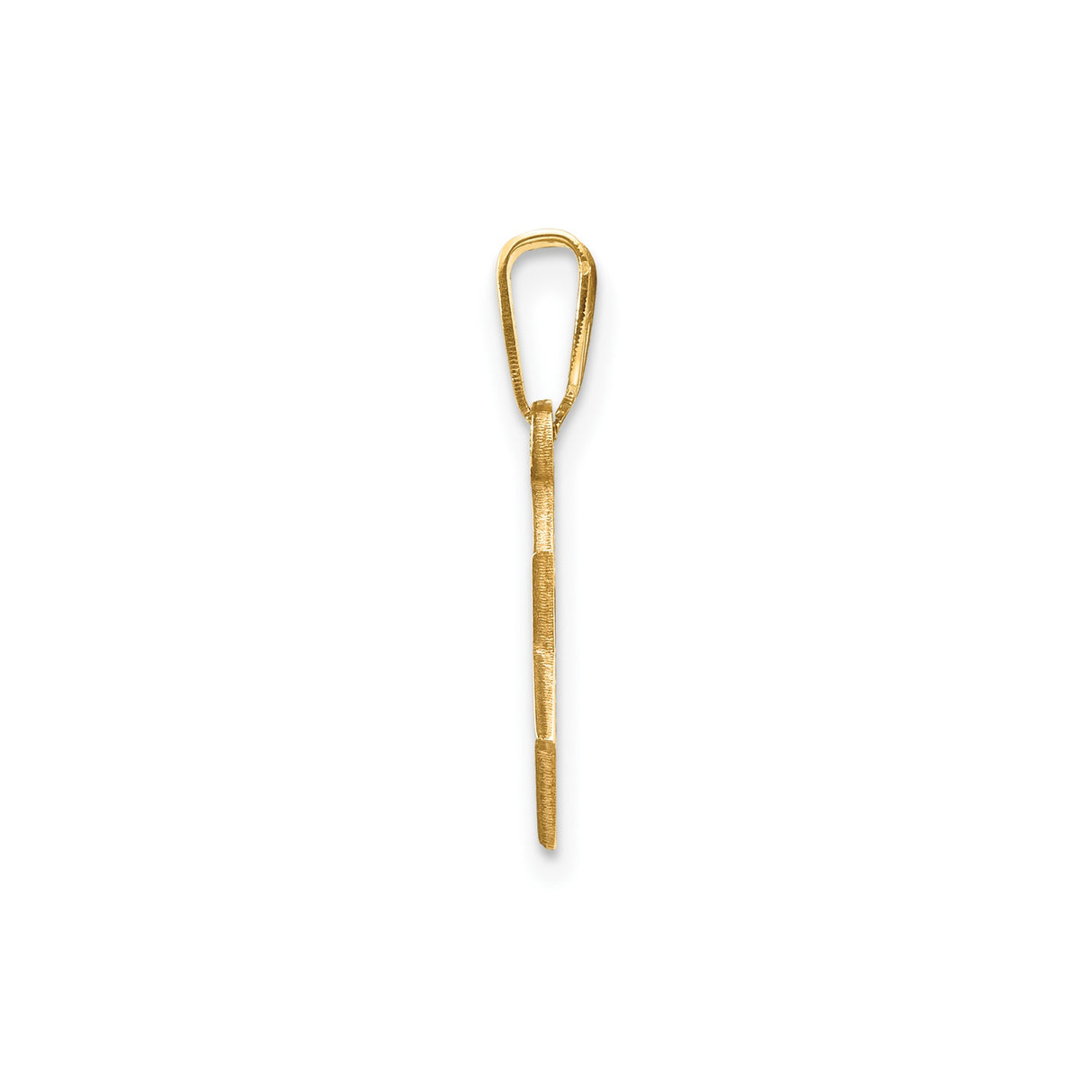 14k Yellow Gold Star of David Pendant with Interlocking Design, Unisex Jewish Symbol