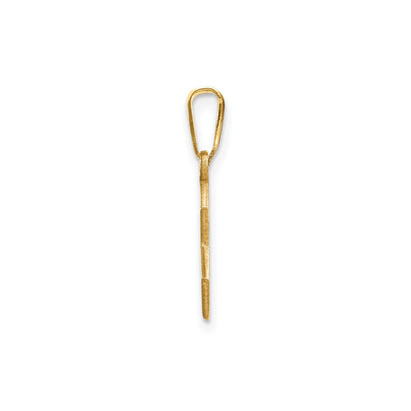 14k Yellow Gold Star of David Pendant with Interlocking Design, Unisex Jewish Symbol