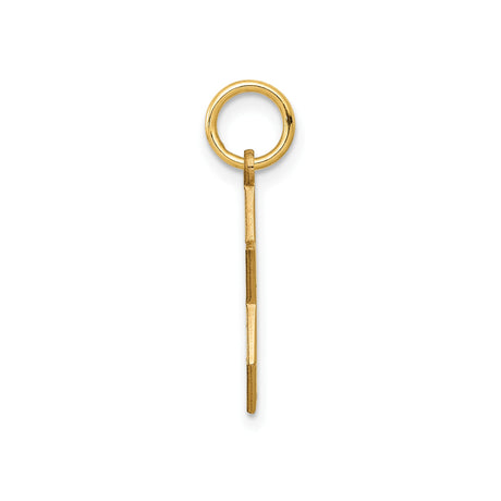 14k Yellow Gold Star of David Pendant with Interlocking Design, Jewish Faith Symbol