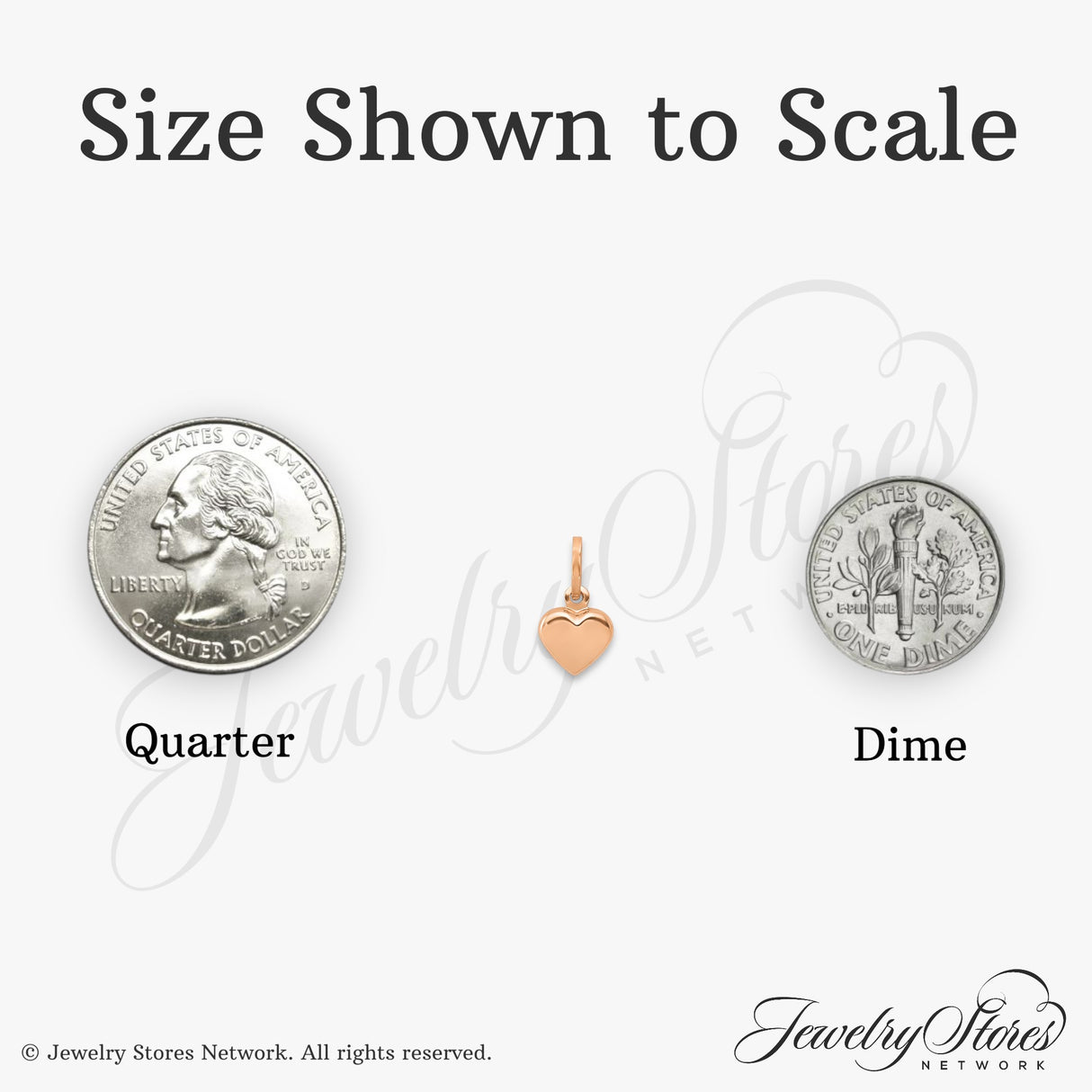 14k Rose Gold Heart Pendant, Polished Finish, Romantic Minimalist Jewelry for Women