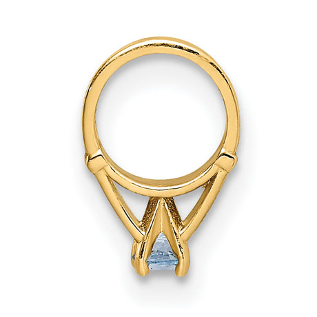 14k Yellow Gold Hoop Earrings with Cubic Zirconia, Fan Shaped Draped Design, Minimalist Style