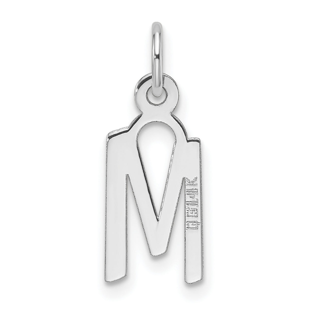 14k White Gold Miraculous Medal Pendant, Virgin Mary Religious Charm, Catholic Spiritual Jewelry for Women
