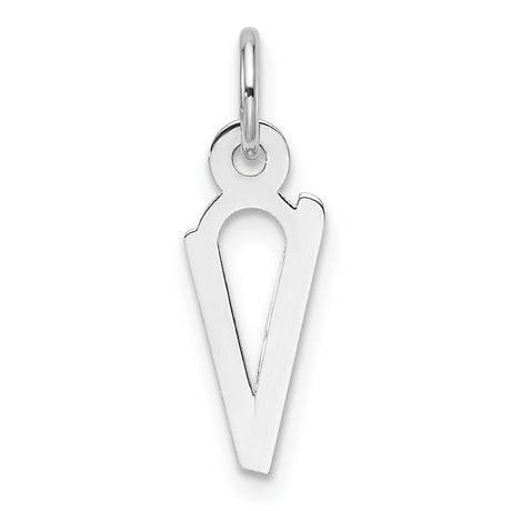 14k White Gold Ichthys Fish Pendant, Christian Symbol Charm, Unisex Religious Jewelry