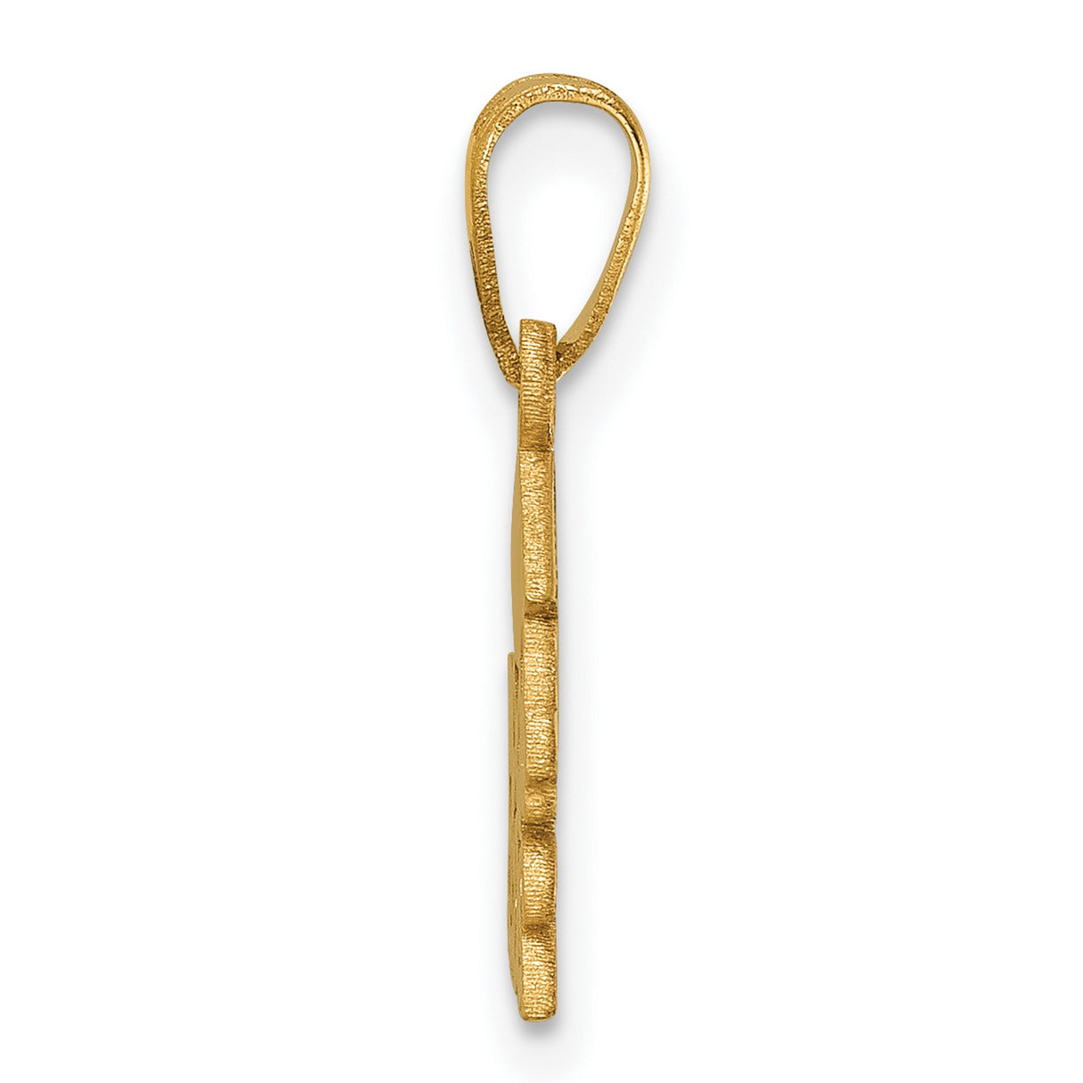 Graduation Cap and Diploma 2023 Charm Pendant in Real 14k Yellow Gold