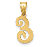 14k Yellow Gold Script Initial E Pendant, Cursive Letter Charm, Monogram Jewelry for Women