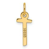 14k Yellow Gold Ankh Cross Pendant, Egyptian Symbol of Life, Spiritual Charm for Women or Unisex Wear