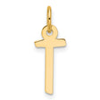 14k Yellow Gold Ankh Cross Pendant, Egyptian Symbol of Life, Spiritual Charm for Women or Unisex Wear