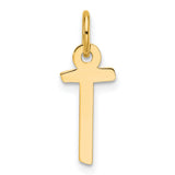 14k Yellow Gold Ankh Cross Pendant, Egyptian Symbol of Life, Spiritual Charm for Women or Unisex Wear