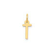 14k Yellow Gold Ankh Pendant, Egyptian Cross Symbol of Eternal Life, Unisex Spiritual Jewelry