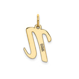 14k Yellow Gold Scorpio Zodiac Pendant, Polished Astrology Charm for Unisex