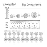 Sterling Silver Number 2 Pendant Charm, Polished Diamond-Cut Numeric Jewelry