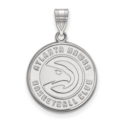 Atlanta Hawks Large Pendant in Sterling Silver 2.93 gr